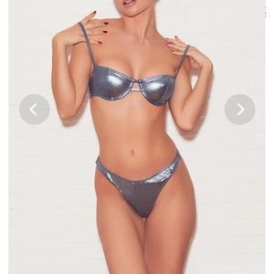 Fleur Du Mal Disco Ice bikini bottoms